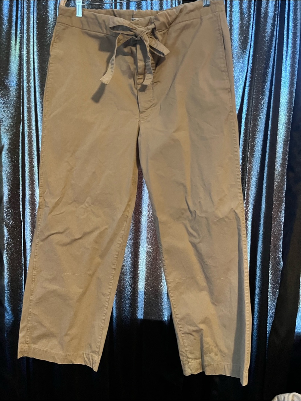 Women’s Casual Drawstring Pants - Tan